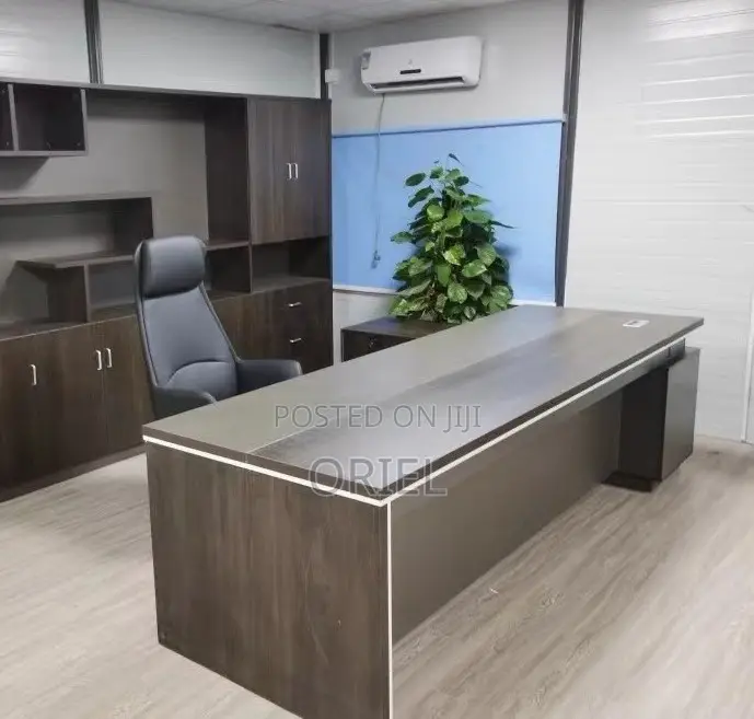 Office Desk : Office 1.8m Executive Managers Desk L-Shaped