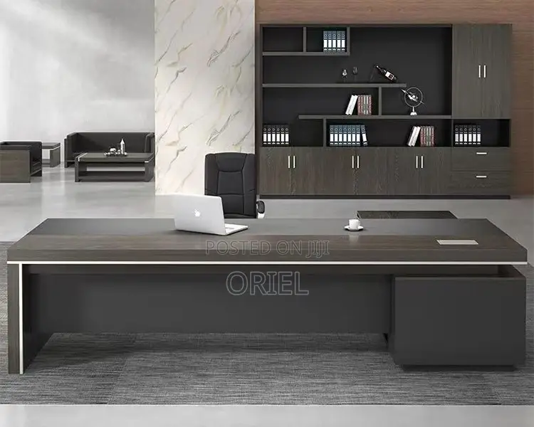 Office Desk : Office 1.8m Executive Managers Desk L-Shaped