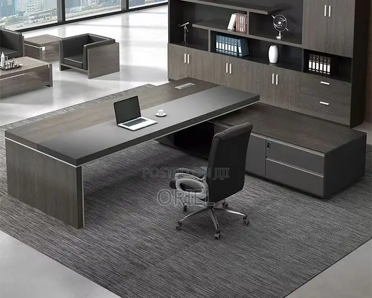Office Desk : Office 1.8m Executive Managers Desk L-Shaped