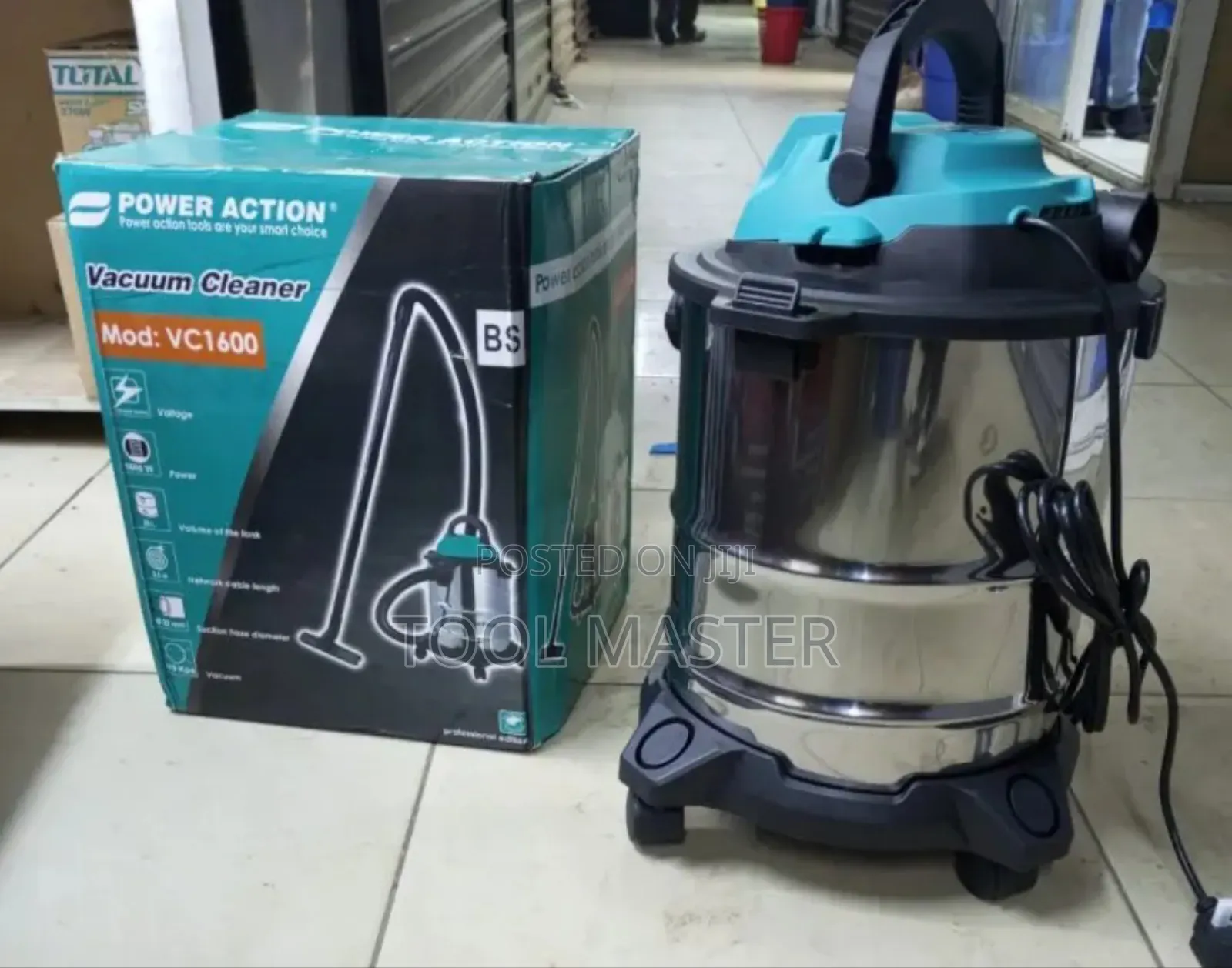 20l Dry and Wet Vacuum Cleaner / Power Action Dry and Wet Vacuum Clean