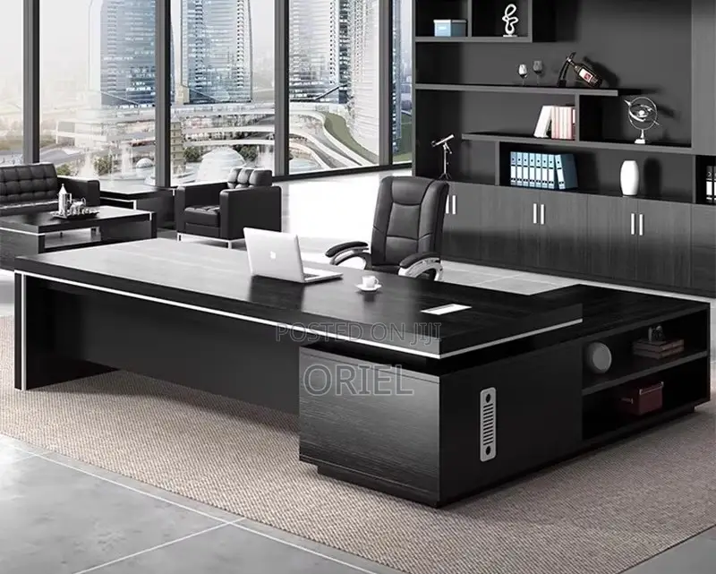 Office Desk : Office 1.8m Executive Managers Desk L-Shaped