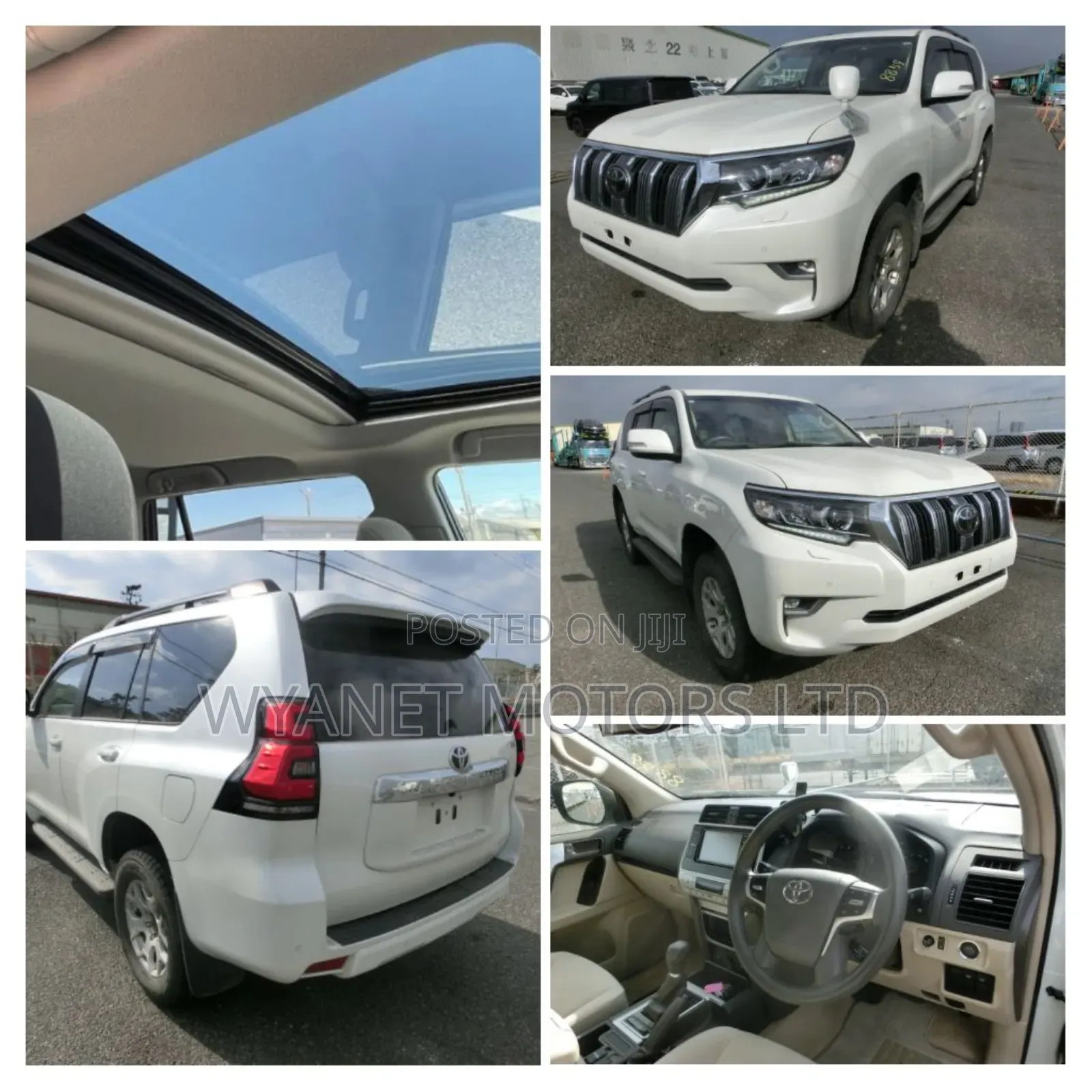 Toyota Land Cruiser Prado 2.7 2019 White
