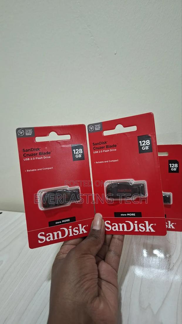 Sandisk Cruzer Blade 128gb Flash - main view