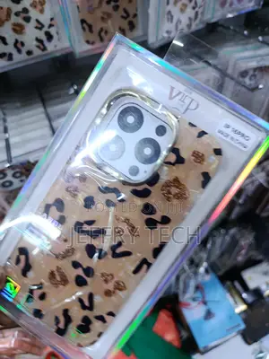 Owime Compatible With iPhone 16 Pro Case, Cheetah Print Shockproof