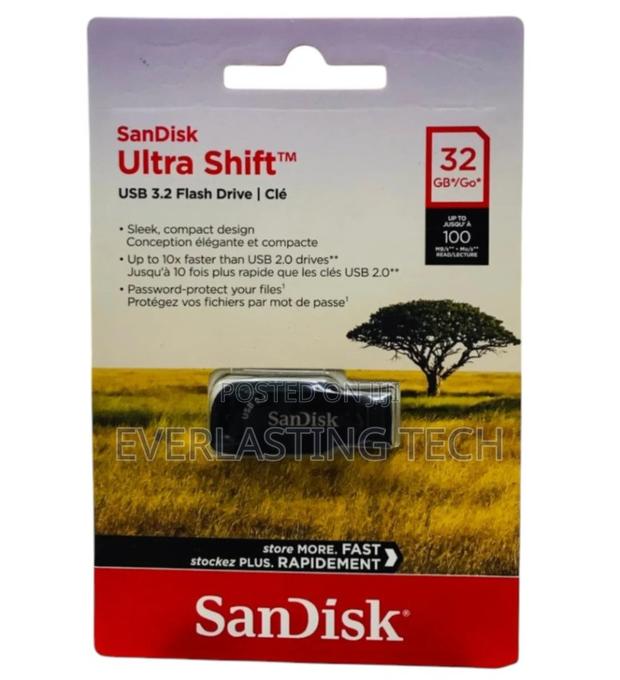 Sandisk Ultra Shift Usb 3.2 32gb Flash