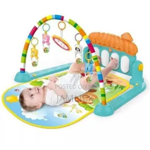 Baby Gym Play Mat Kick Play With Music and Lights –G