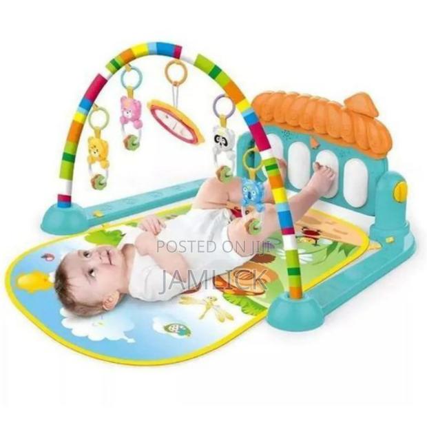 Baby Gym Play Mat Kick Play With Music and Lights –G