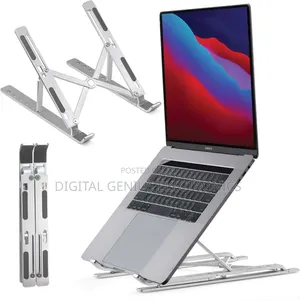 Metallic Laptop Stand