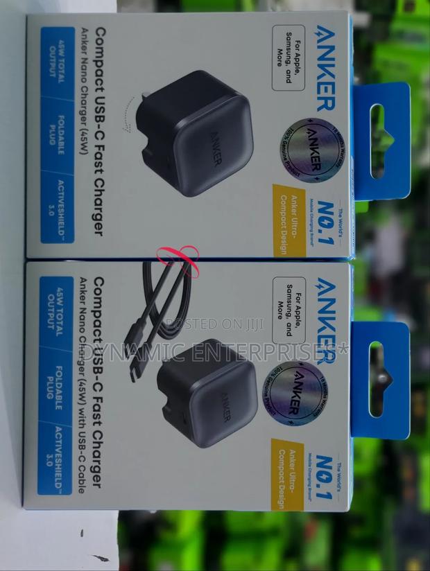 Anker Nano Charger (45w) - Compact Usb-C Fast Charger - thumbnail 2