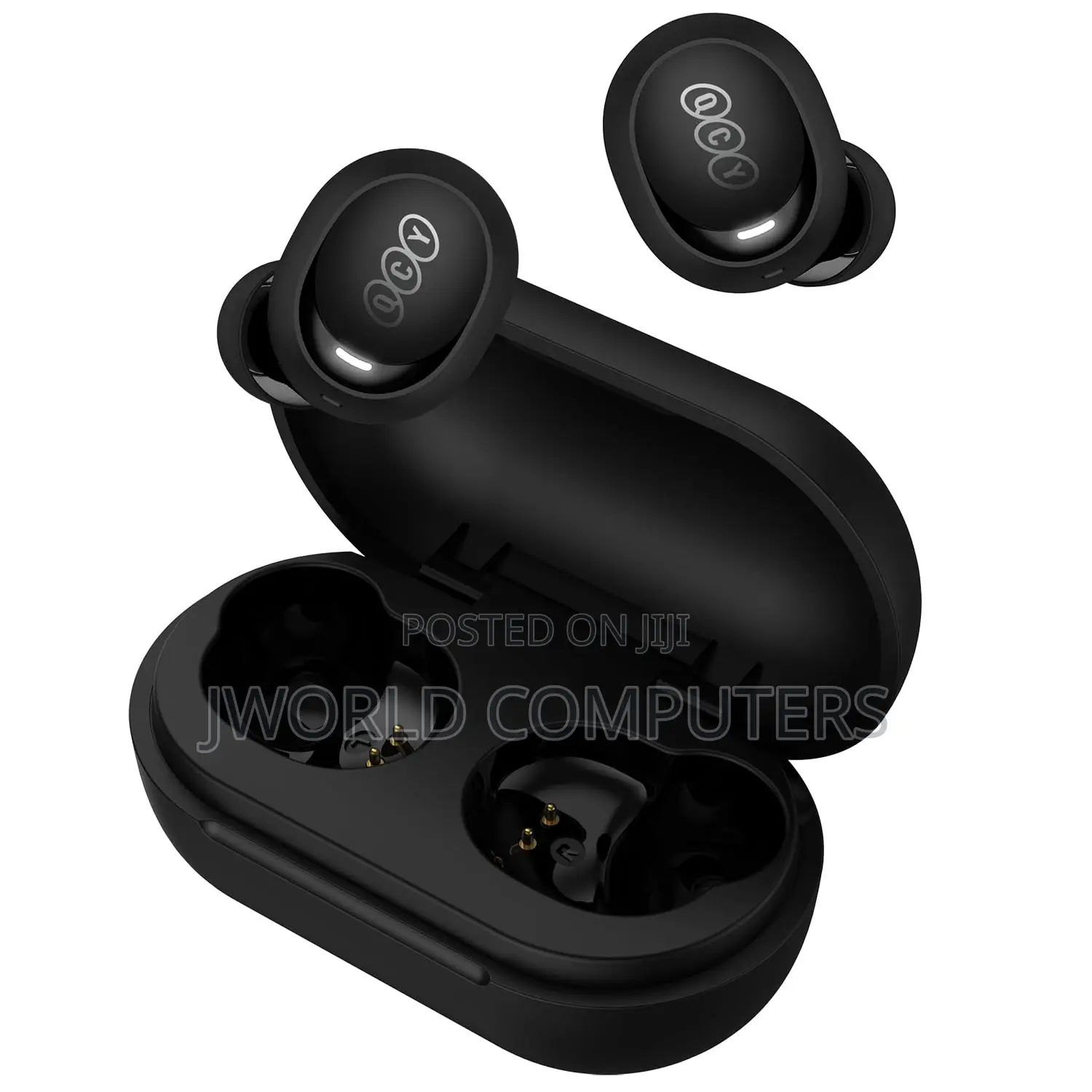Qcy Arcbuds Lite TWS Earbuds, Black, White
