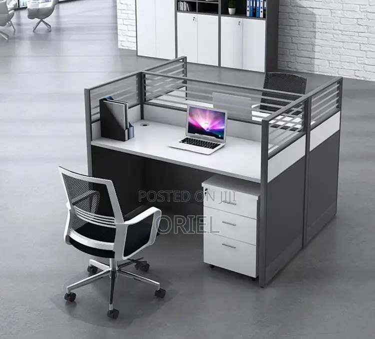 Office Workstation : Office 2-Way Workstation Collaborative Desk