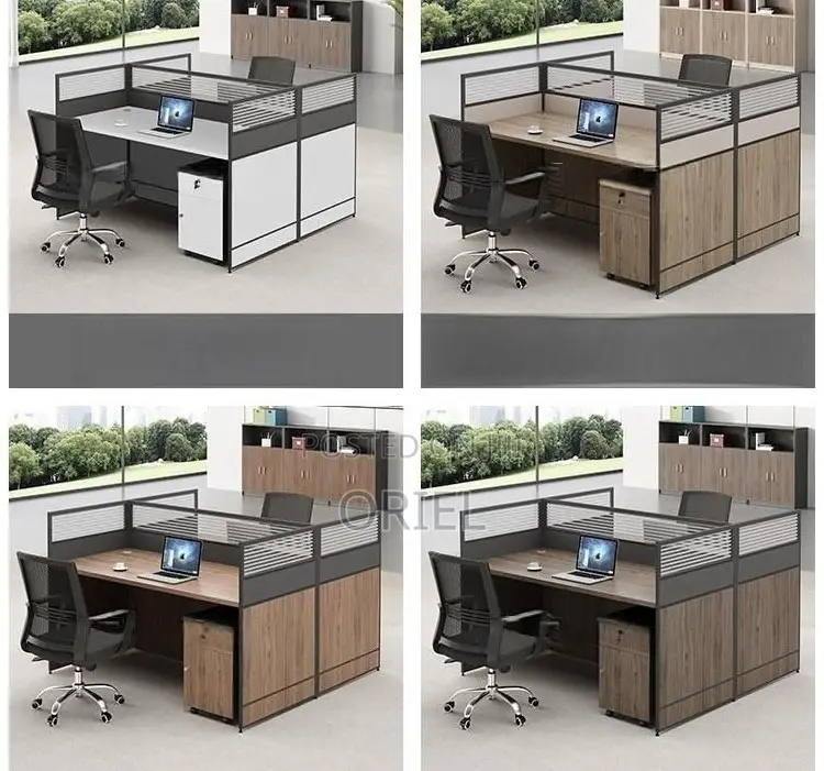Office Workstation : Office 2-Way Workstation Collaborative Desk