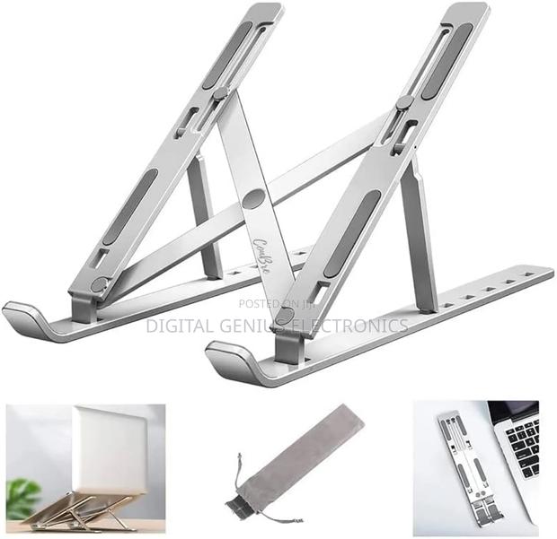Metallic Laptop Stand - thumbnail 3