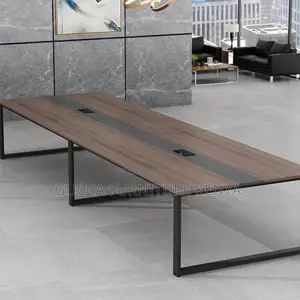 2.4m Brown Executive Office Boardroom Table