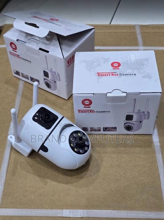 Wifi Dual Lens Bulb PTZ With Antenna