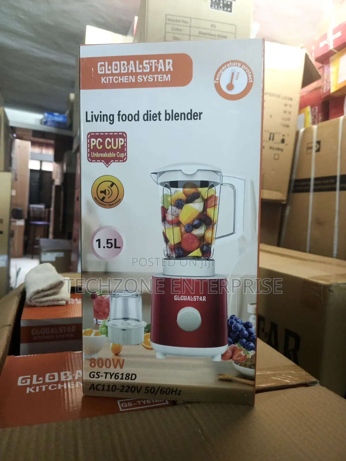 Globalstar 2 in 1 Blender With 1.5 Litres 
