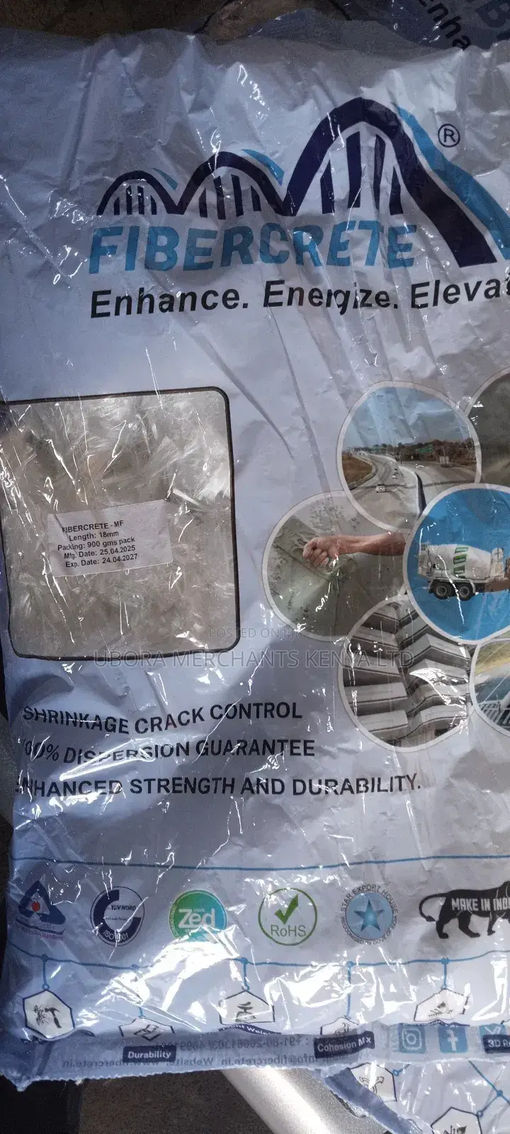 Macro Synthetic Concrete Fibre