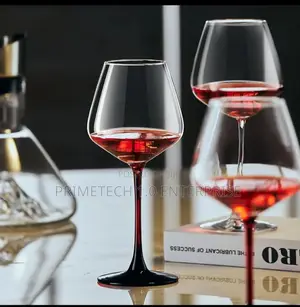 Crystal Wine Glasses -6pcs