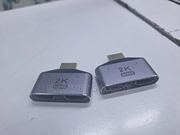 1×2 Metallic 2 Way 60hz Hdmi Splitter Non Powered - thumbnail 2