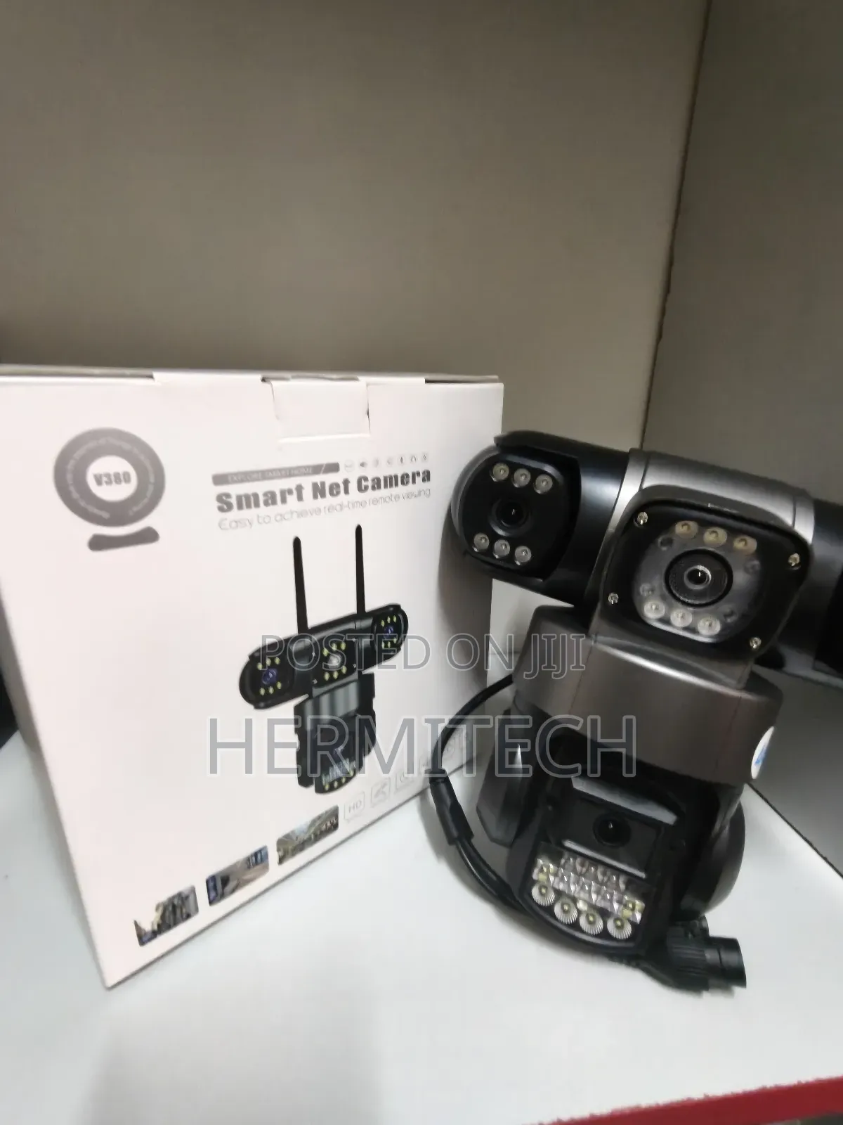 Indoor/Outdoor Infrared Motorized PTZ CCTV Triple Lens 4g Electric
