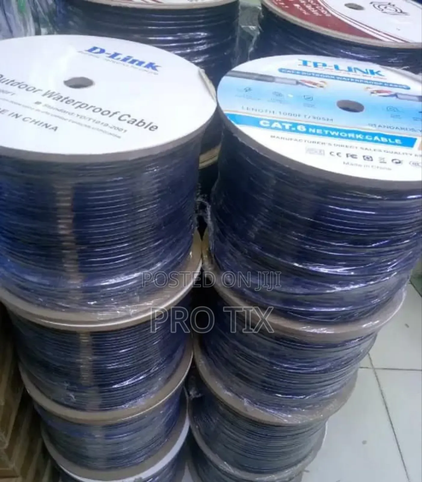 Tp-Link Cat 6 Outdoor Cable Weatherproof Uv Shielded