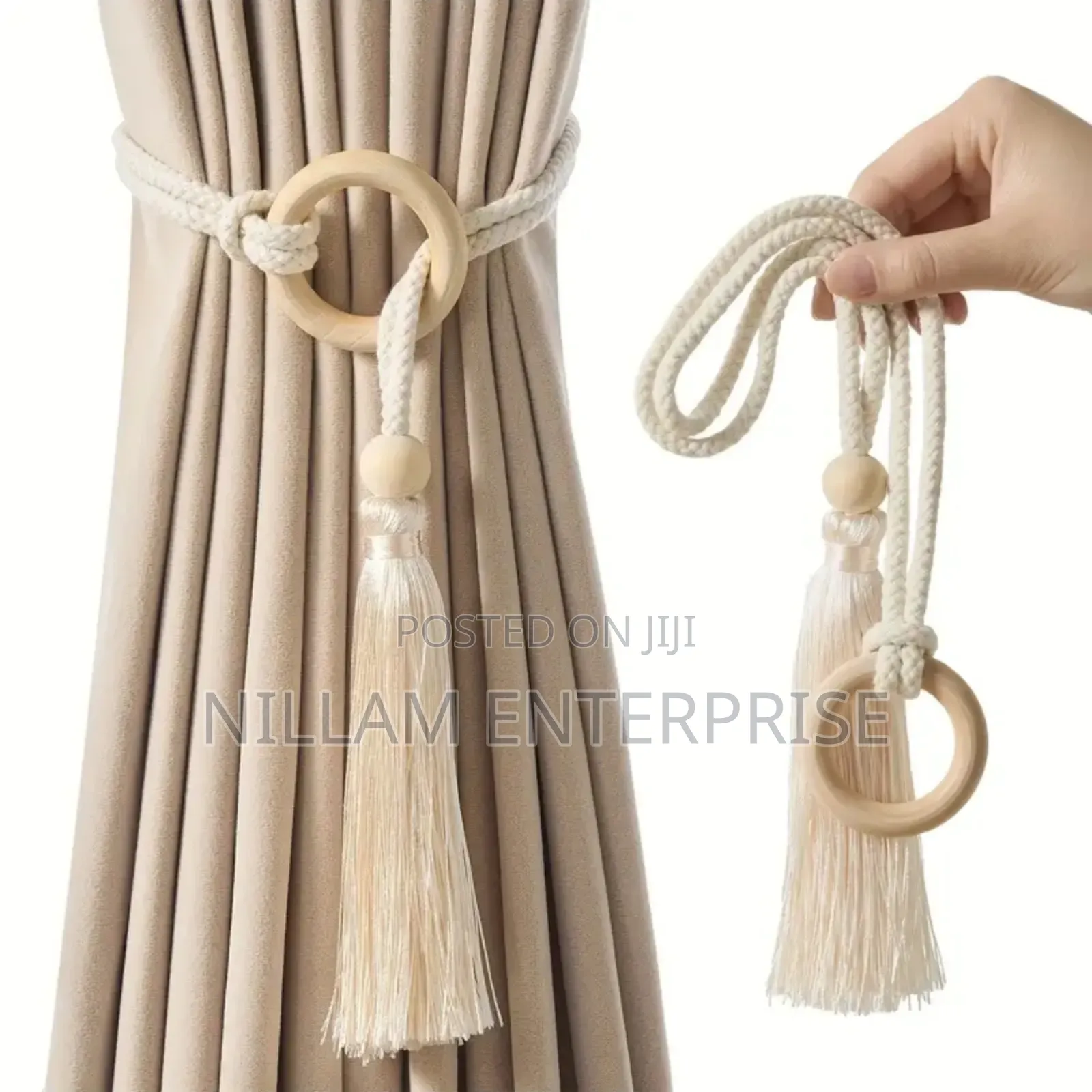 2pcs Curtain Tassel Holdbacks*