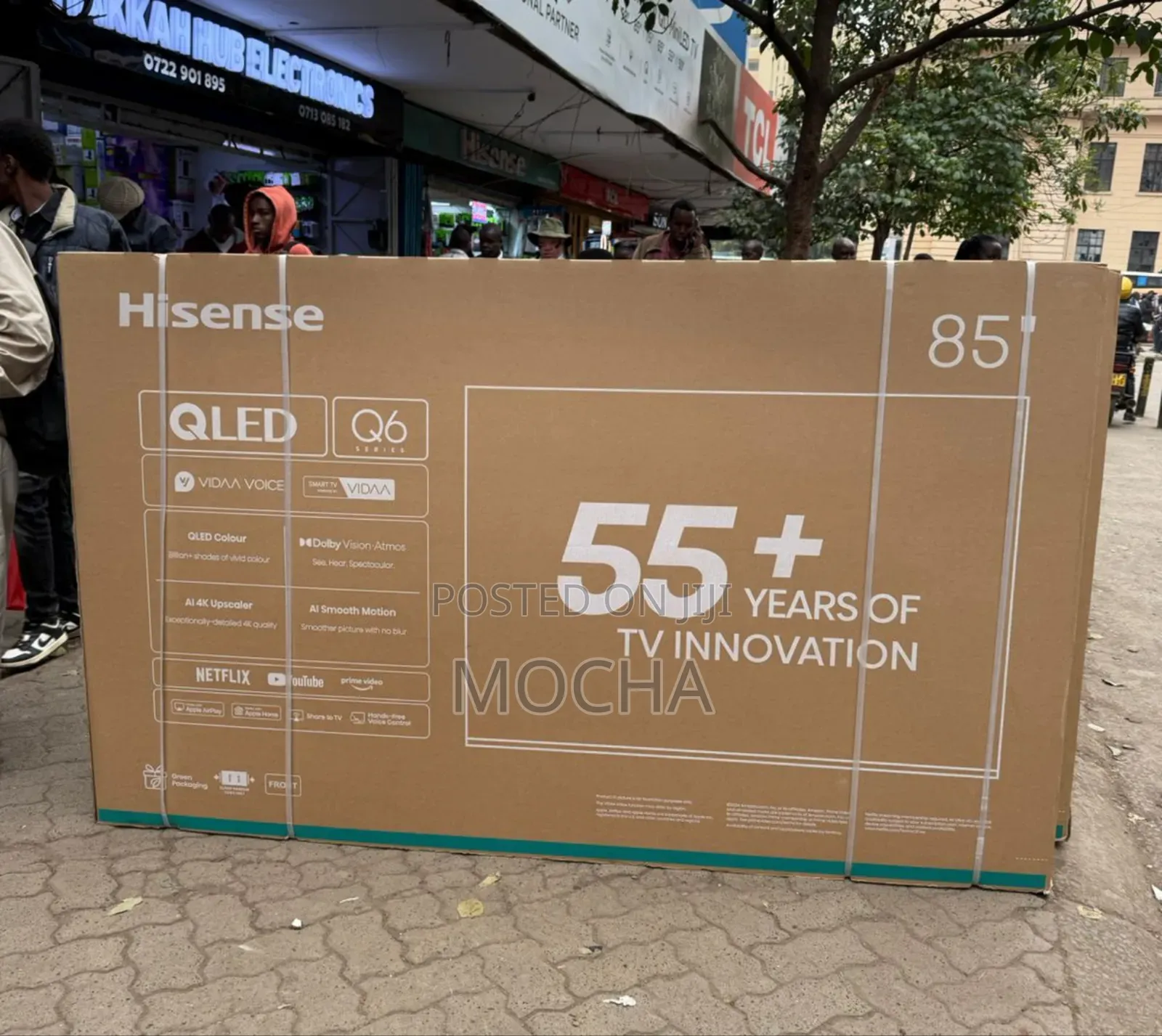 Hisense 85′′ 85q6q Qled Vidaa Smart Tv