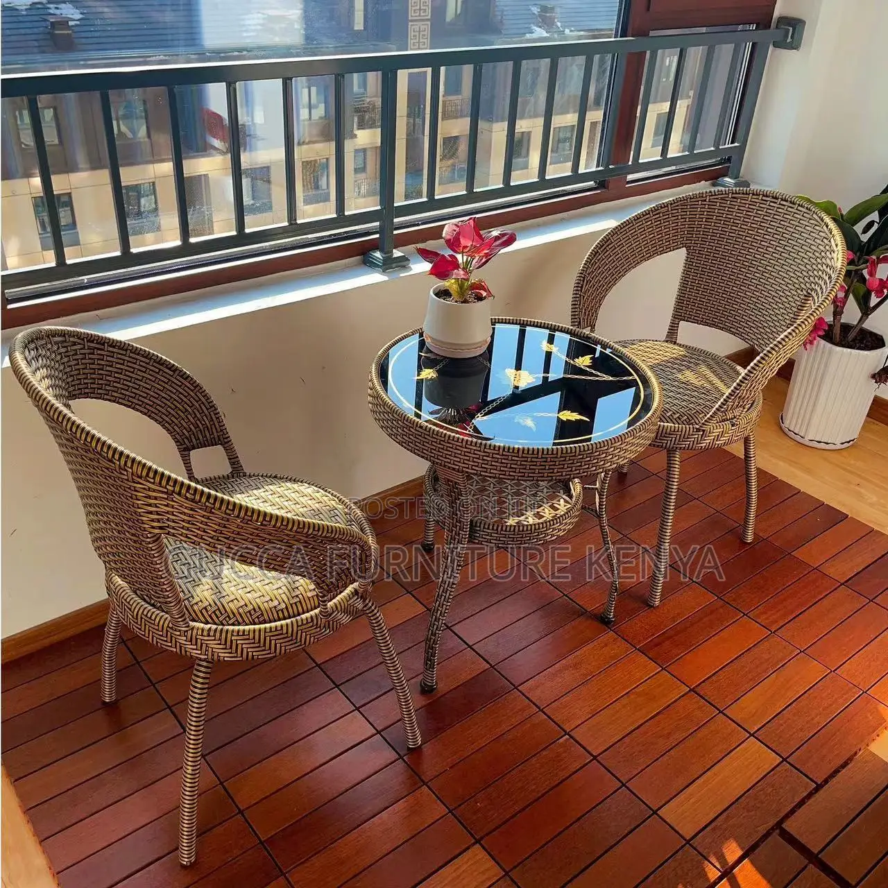 2-Seater Reception Guest Waiting Set