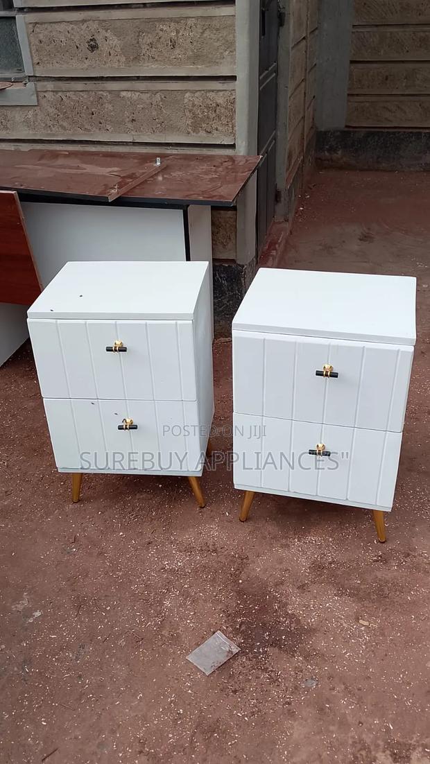 Executive Modern Bedside Drawer Cabinet - main view