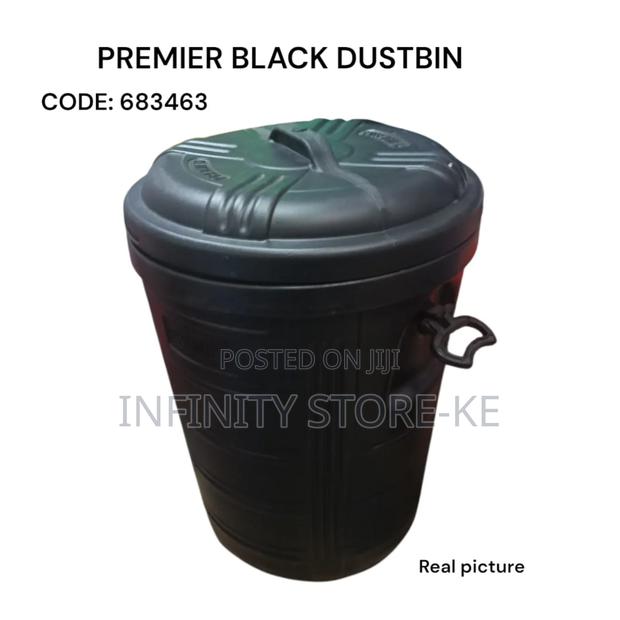 Black Premium Dust Bin 60 Litres