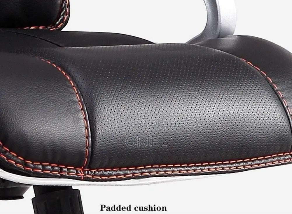 Modern Office Chair : Office Leather Padded Swivel Chair