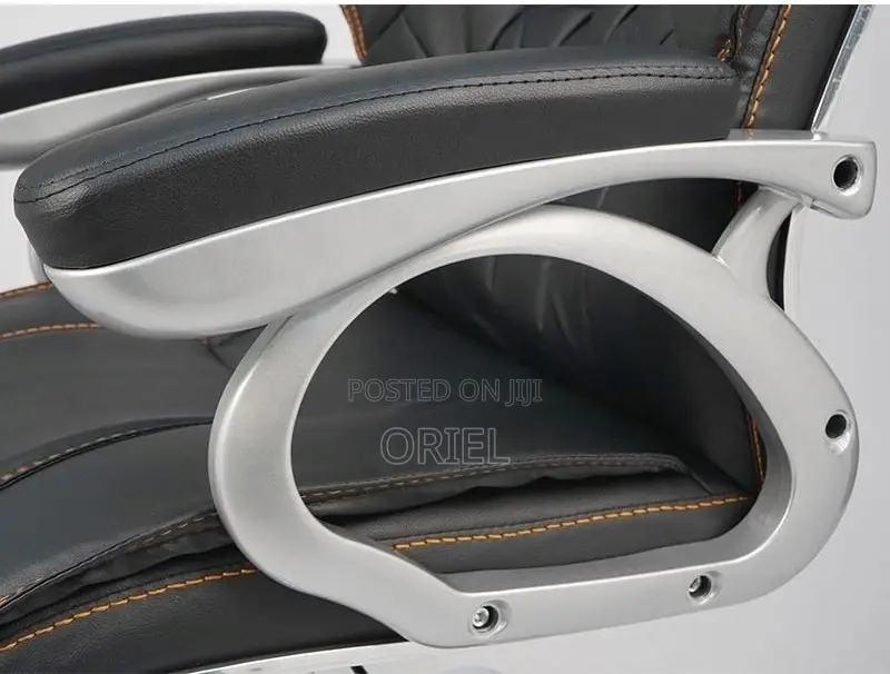 Modern Office Chair : Office Leather Padded Swivel Chair
