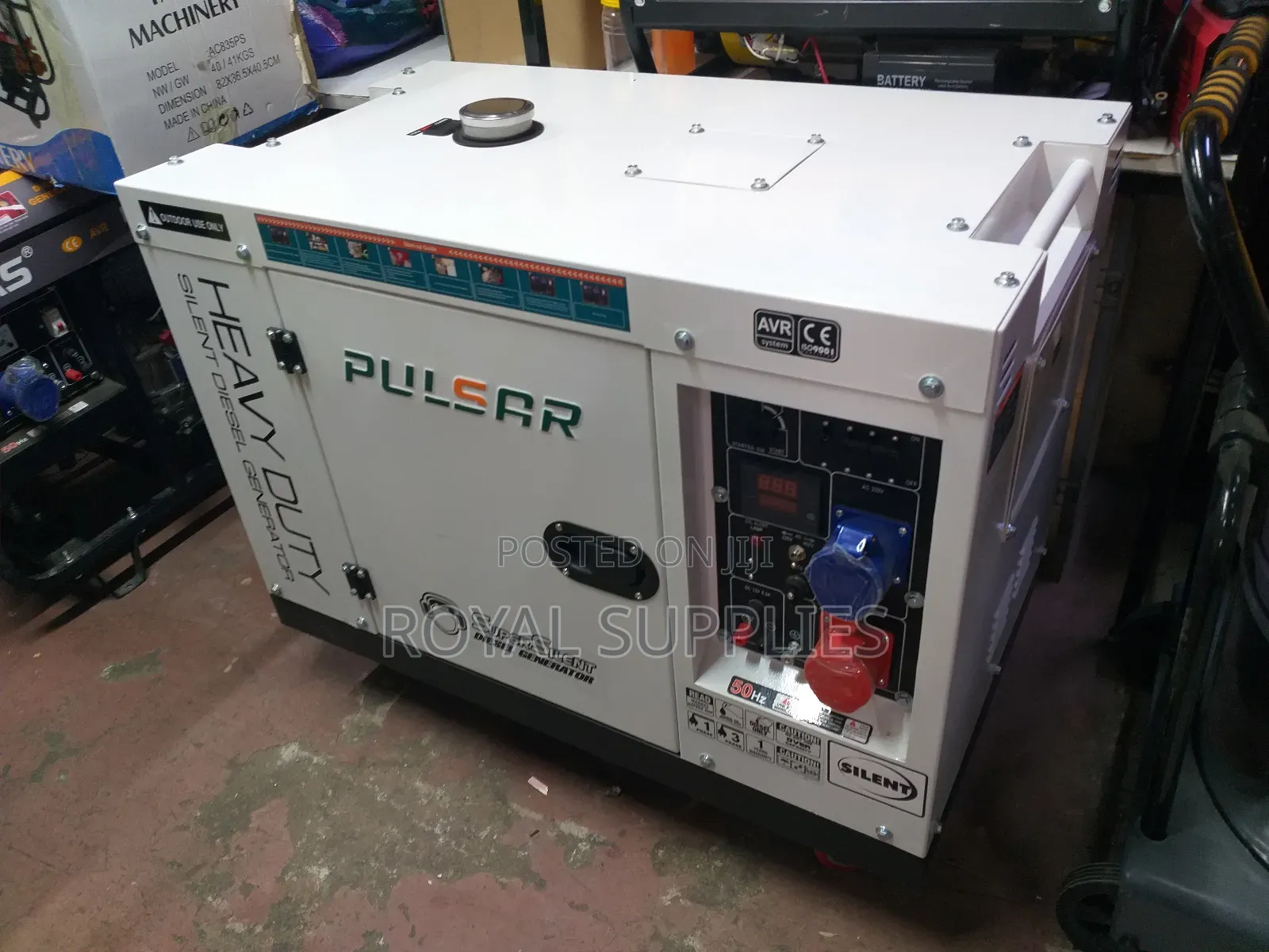 Pulsar Automatic 15kva Silent Diesel Generator