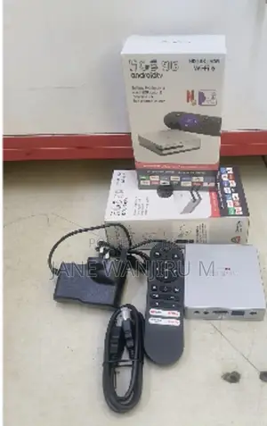 New Hcs96 Tv Box Dual Wi-Fi Bt5.4 Voice Set-Top Box 4gb Ram 64gb Rom