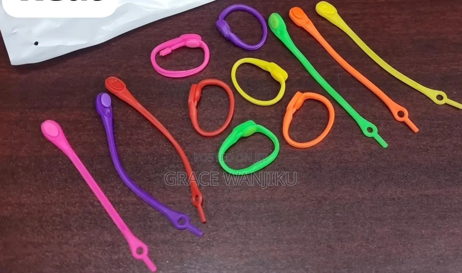 12pc Set of Multicolour Silicone Shoe Laces*