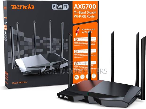 Tenda Router F6 Available Now 4 Antennas - thumbnail 3