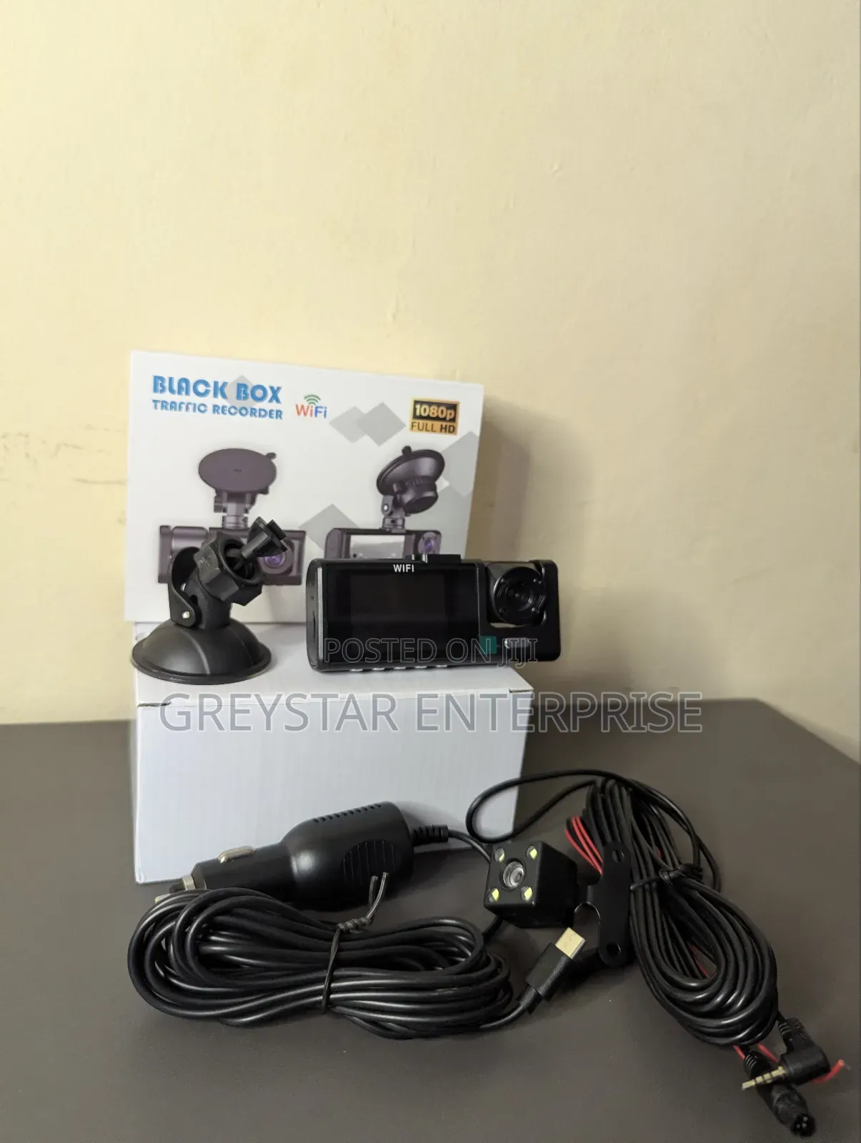  Dashboard Camera 3 Cameras Dash Cam Night Vision Hd Traffic Record