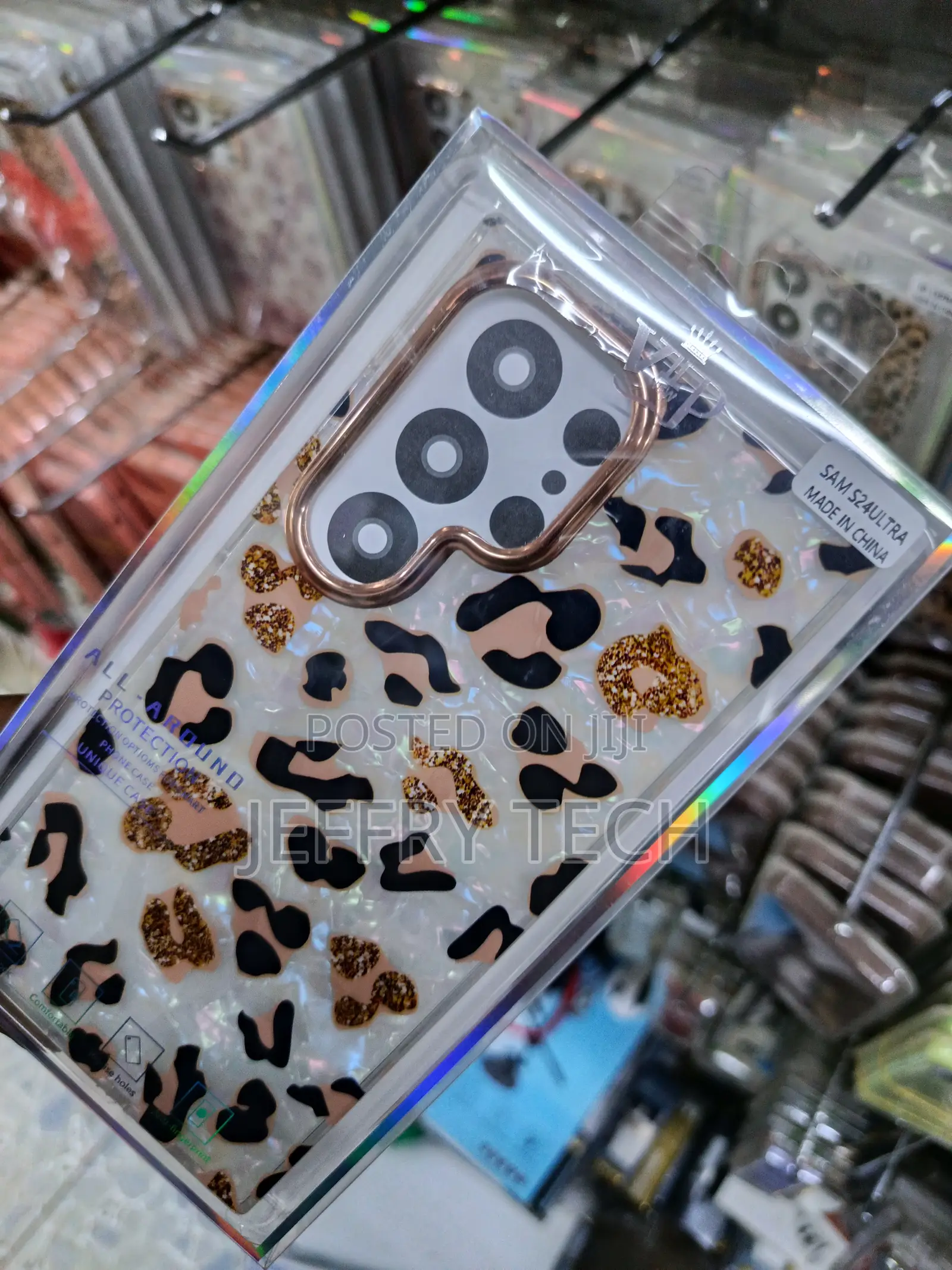 Caviar Designed for Samsung Galaxy S25 Ultra Case Cheeter Print
