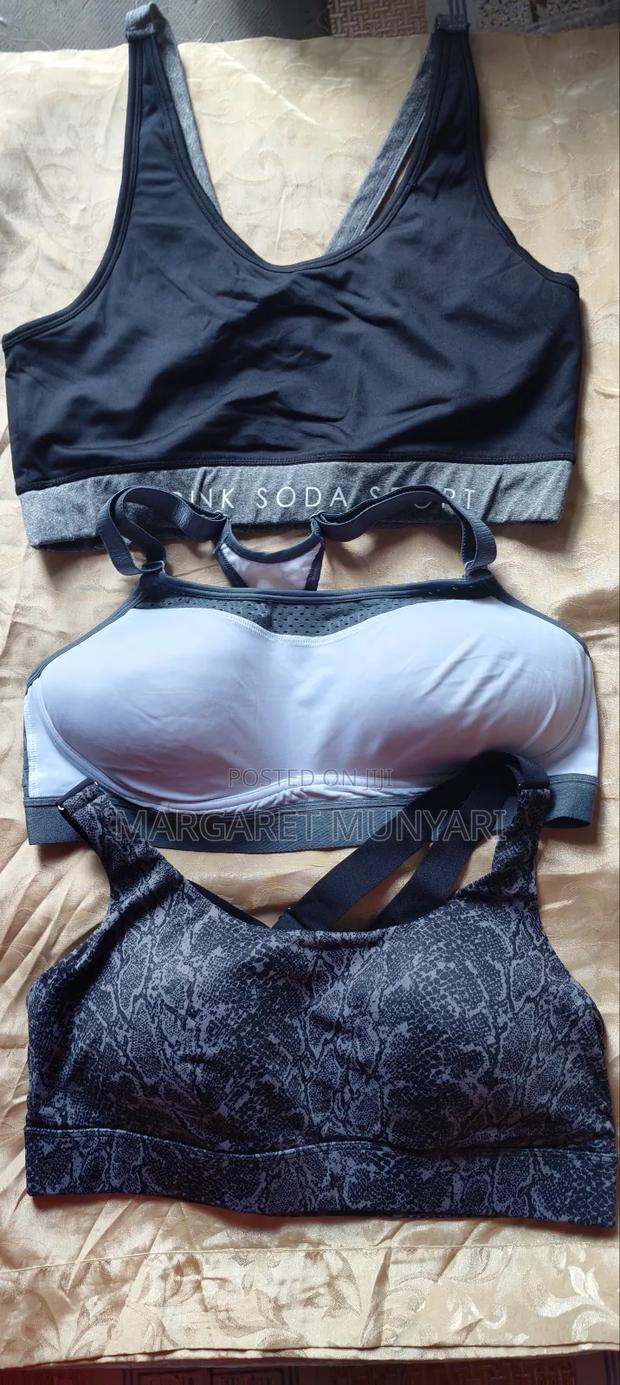 None Padded Gym Bras - thumbnail 2
