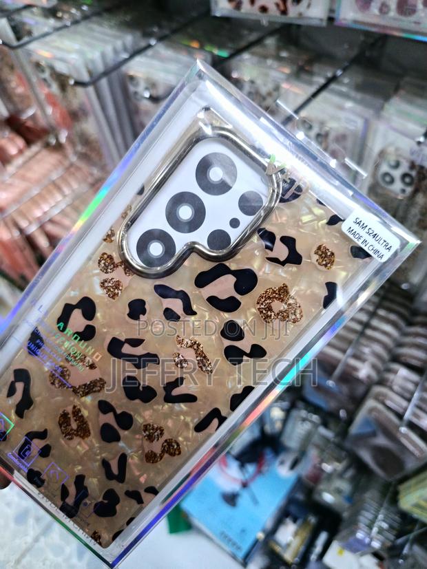 Kang Samsung Galaxy S24 Ultra Printed Pattern Cute Cheetah Phone Case - thumbnail 2