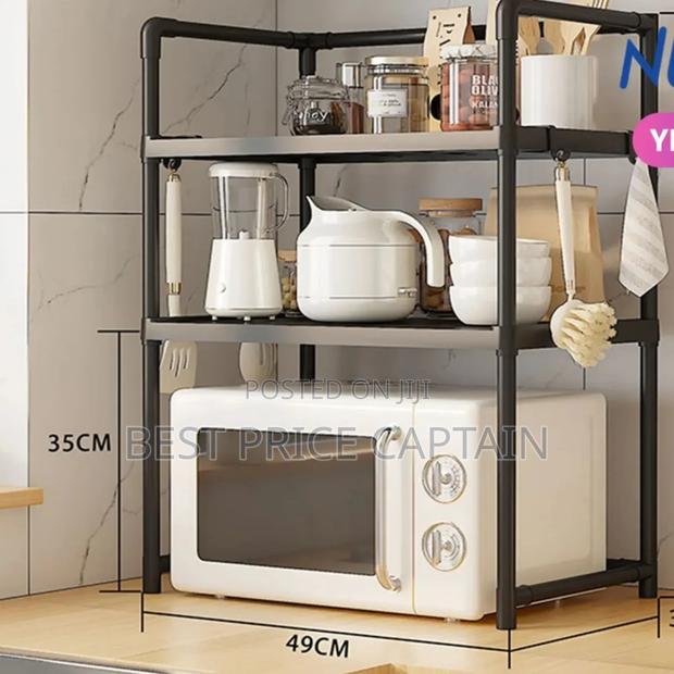 3tier Multipurpose Microwave Organizer