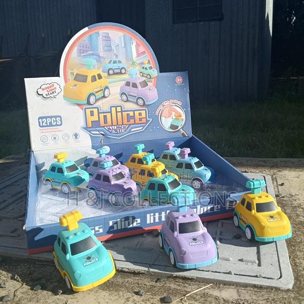 Press to Drive Police Cars - Adventures,Perfect for Little Heroes!