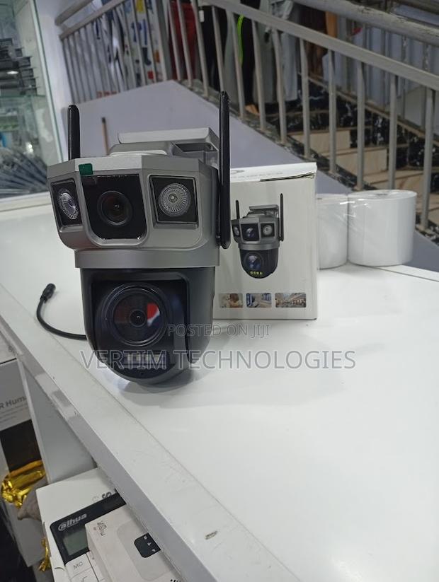 4g CCTV Security Ip Camera Outdoor Dual Lens CCTV Wifi PTZ