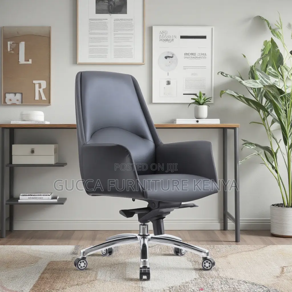 Swivel Leather Executive Boss Desk Chair