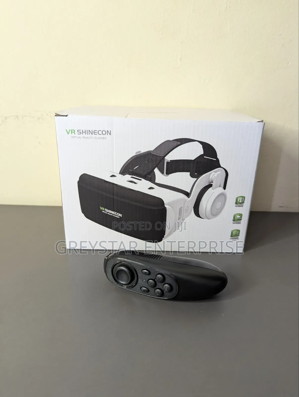 Vr Shinecon 3d Virtual Glasses With Game Pad Vr Box Headset