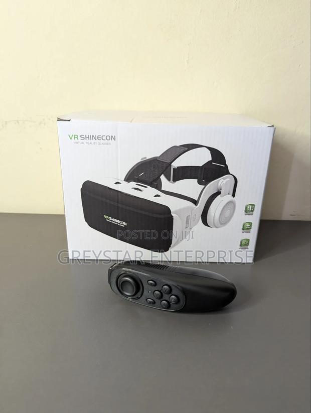 Vr Shinecon 3d Virtual Glasses With Game Pad Vr Box Headset