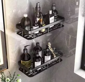 Aluminum Kitchen Bathroom Storage Rack*