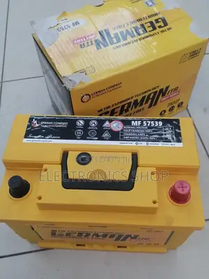 German Din75.12v/75ah Sealed Maintenance Free Car Battery