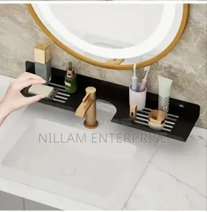 Premium Wall-Mounted Bathroom Storage Rack*