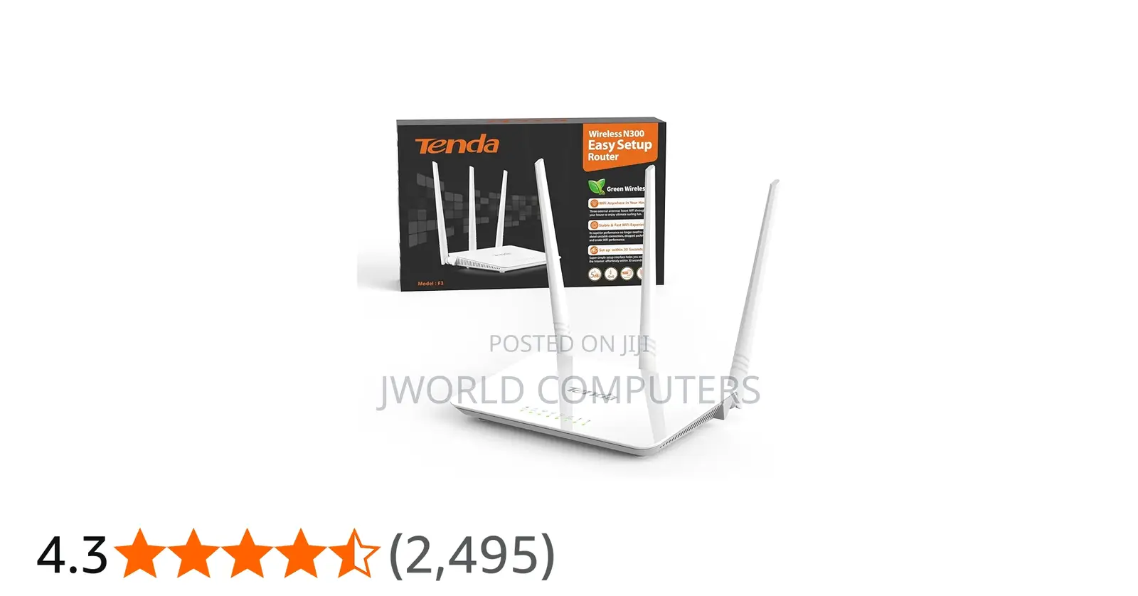 Tenda F3 Wireless Router ^ Tenda F3 Wireless Router